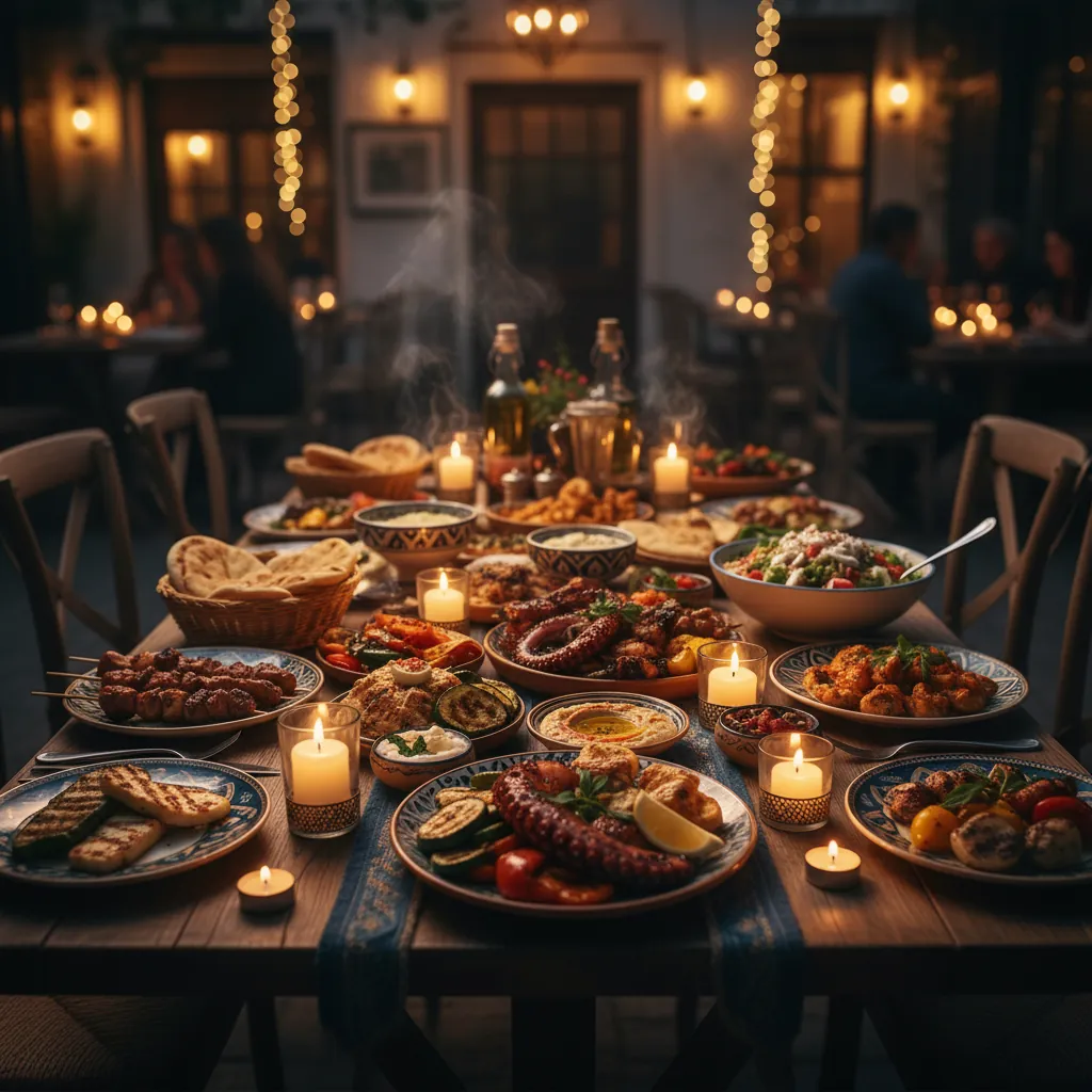 Sfeervolle Griekse gerechten bij Restaurant Olivia