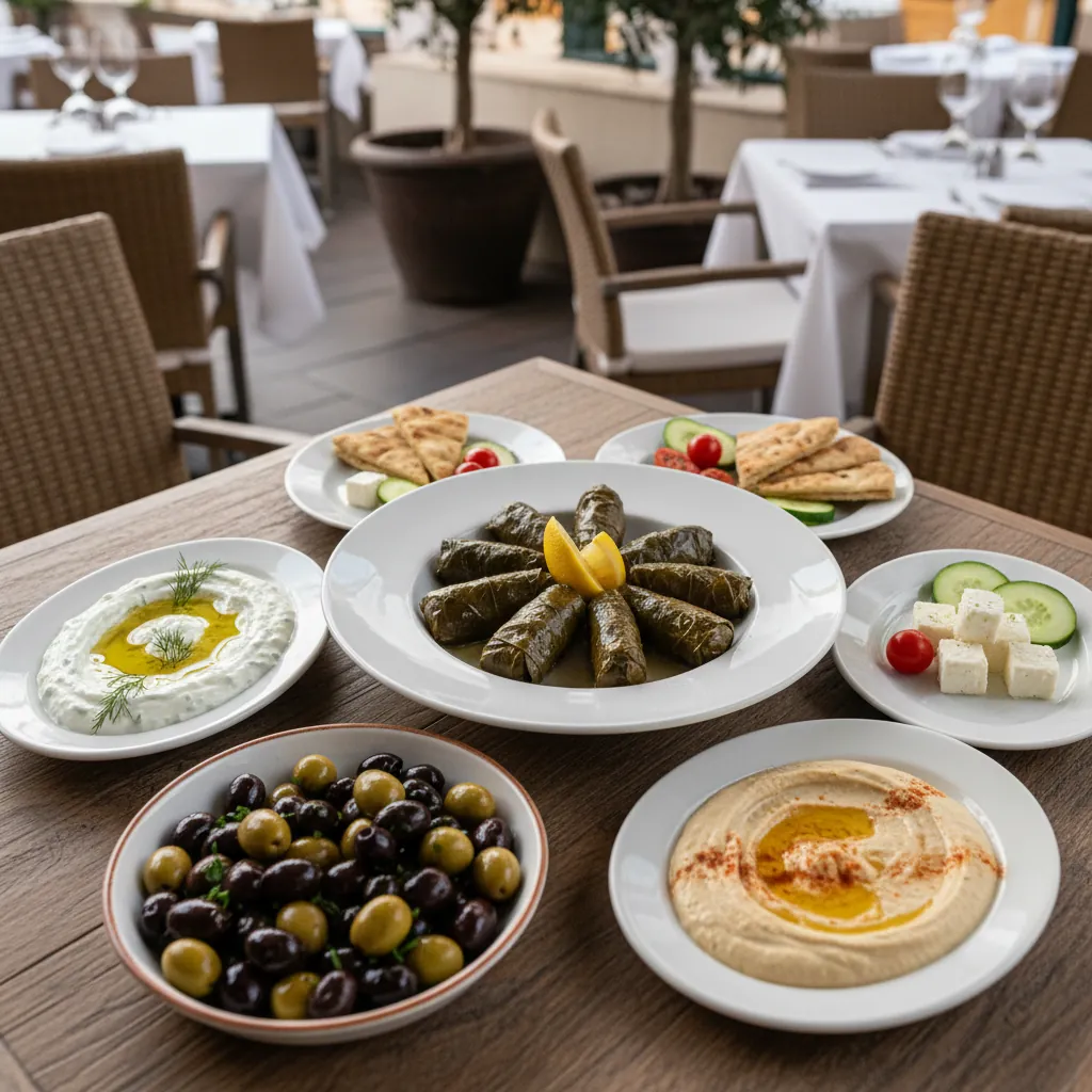Griekse voorgerechten mezze
